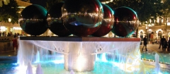 Фонтаны Баку - ночной город