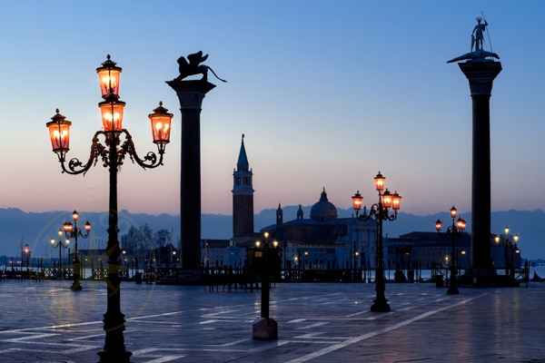 Венеция ночью - ночные фото города - Италия