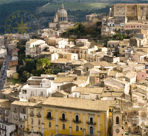Рагуза - фото города Сицилии сверху - Италия