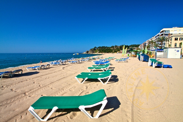 Льорет-де-Мар - пляжи курорта - Испания
