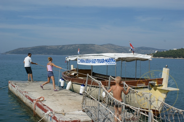 Морской трамвайчик - прогулка по морю - Хорватия