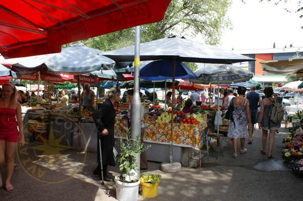 Рынок в Трогире - Хорватия