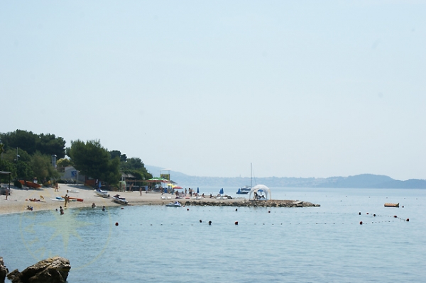Организованный пляж отеля Медена - Хорватия