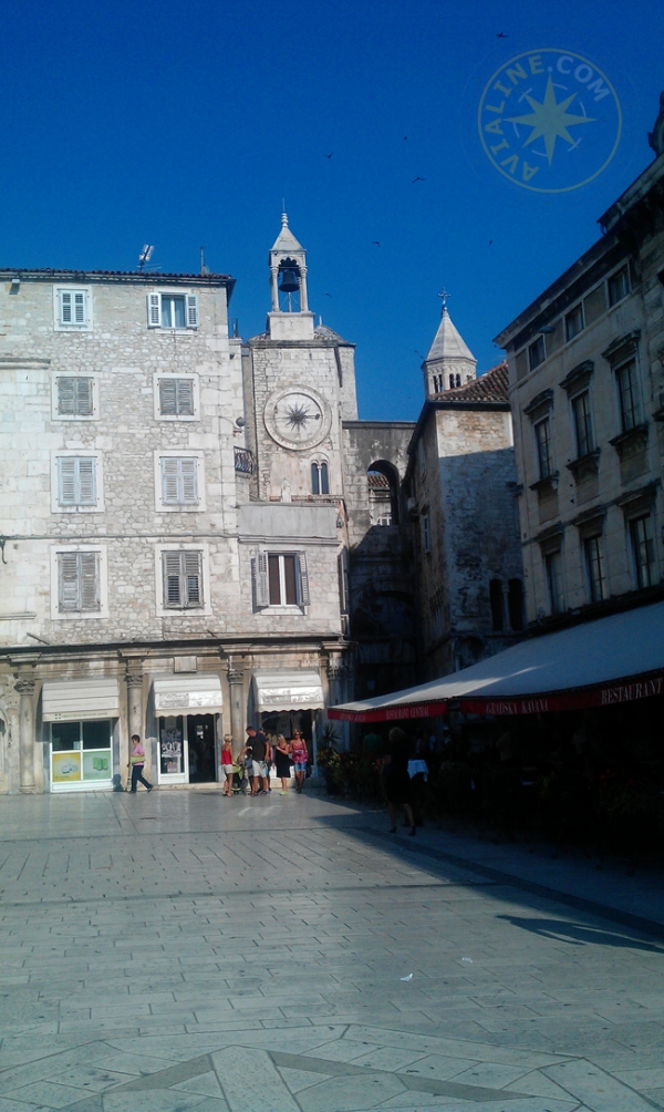 Площади Старого города в Сплите - Хорватия