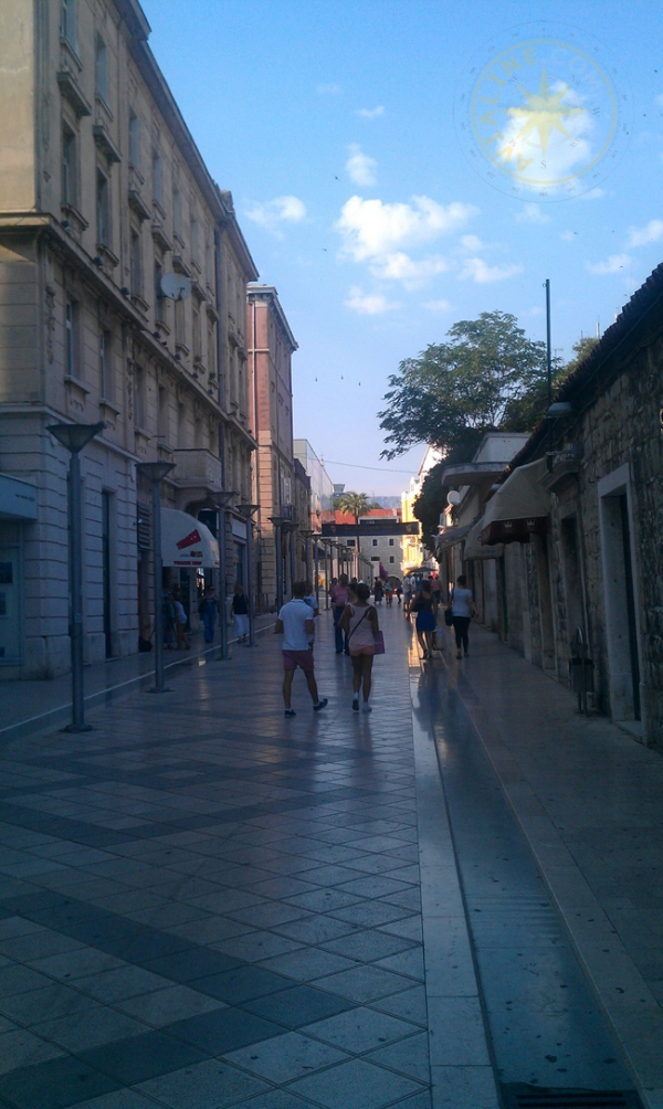 Прогулка по бульвару в Сплите - Хорватия
