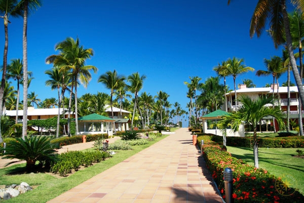 Парк отеля в Доминикане - Доминикана