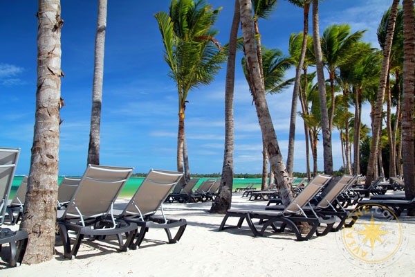 Место для отдыха под пальмами - Доминикана