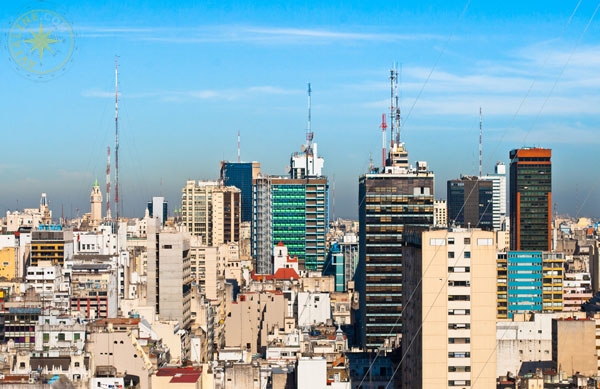 Панорамный вид на торговый центр - Аргентина