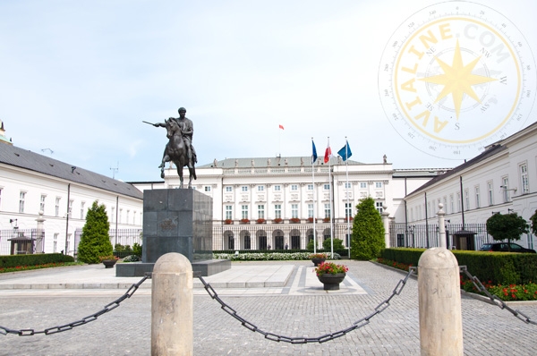 Президентский дворец в Варшаве - Польша