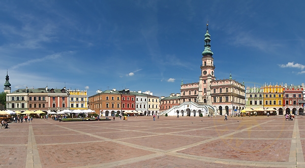 Рыночная площадь в Люблине - Центральная и главная площадь города - Польша