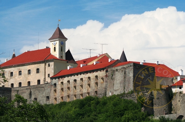 Украино-венгерская крепость Паланок в Мукачево - Украина