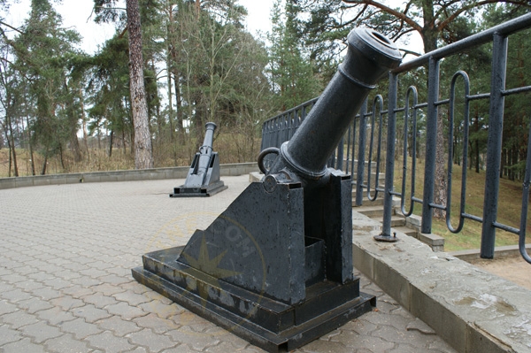 Пушки перед Березиной - Батареи - Памятник военно-инженерного искусства времен Отчечественной войны - Беларусь