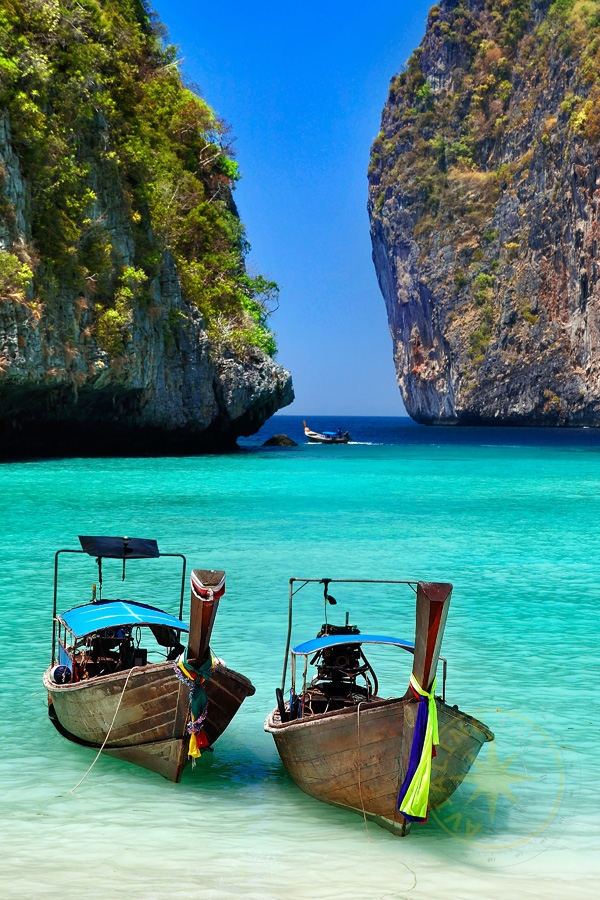 Остров Пхи Пхи - экскурсия на остров лодками - Таиланд